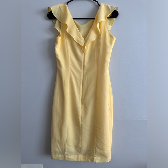 Top Secret, Light Yellow Dress. Size S or 34 - Picture 6 of 6